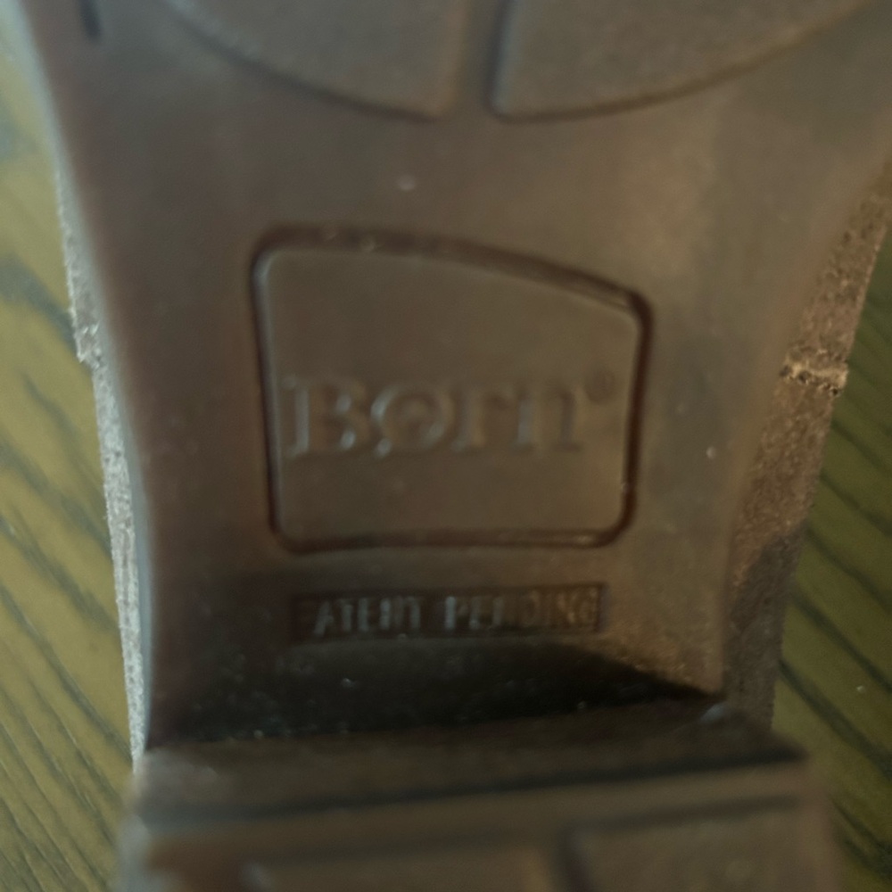 Born leather mule boots - Sz 9 - Picture 7 of 7